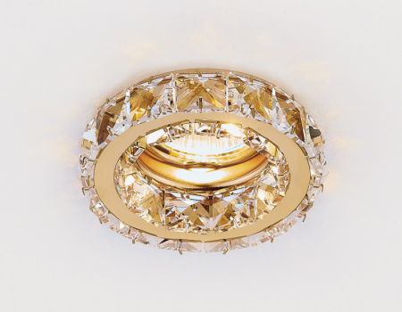 Встраиваемые точечные светильники — Встраиваемый светильник Ambrella Light K112 CL/G купить в  Встраиваемые точечные светильники — Встраиваемый светильник Ambrella Light K112 CL/G купить в