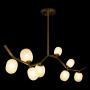 Люстры на штанге — Люстра на штанге LOFT IT 10212/8L Gold купить в 