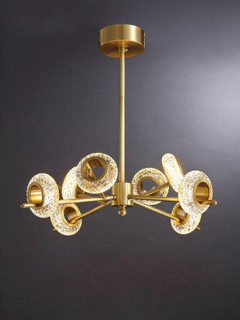 Люстры на штанге — Подвесная светодиодная люстра Elvan LU-4664 купить в 