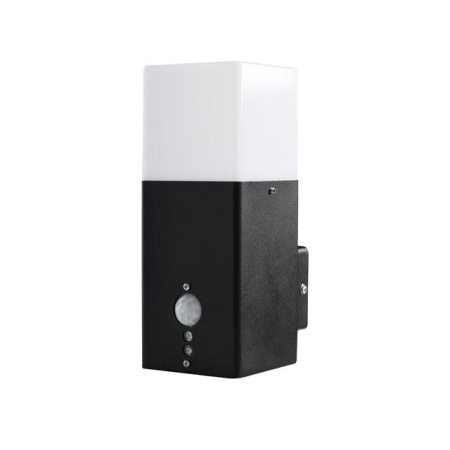 Свет для улицы — Фасадный светильник с датчиком Kanlux VADRA 21L-UP SE 29011 купить в 