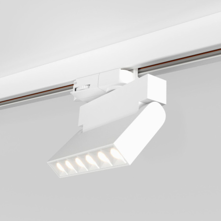 Трековые светильники — Светильник на шине Elektrostandard Garda Белый 10W 4200K (85024/01) трехфазный купить в 