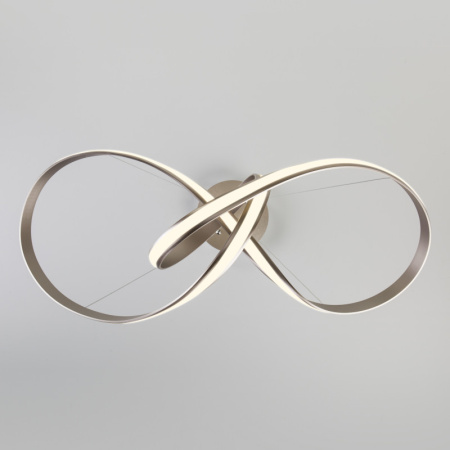 Люстры подвесные — Подвесная люстра Eurosvet 90174/1 сатин-никель купить в 