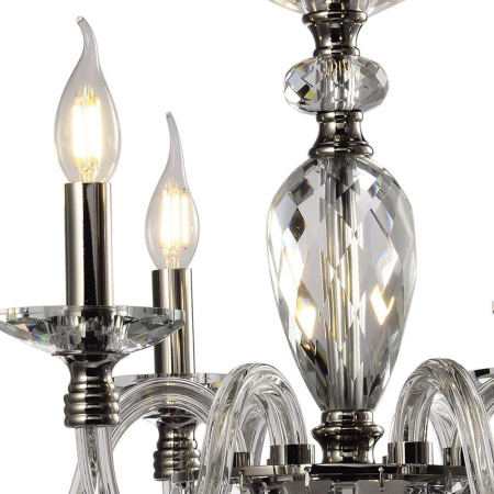 Люстры подвесные — Подвесная люстра Lumien Hall Багерия LH2042/6H-NK-CL купить в 