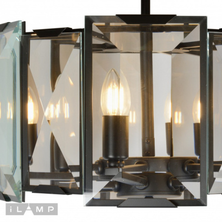 Люстры подвесные — Подвесная люстра iLamp 6113-550BK купить в  Люстры подвесные — Подвесная люстра iLamp 6113-550BK купить в