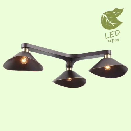 Люстры накладные — Накладная люстра Lussole GRLSP-9534 купить в 