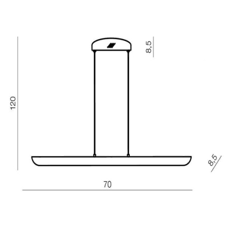 Подвесные светильники — Подвесной светильник Azzardo Ray AZ1695 купить в 