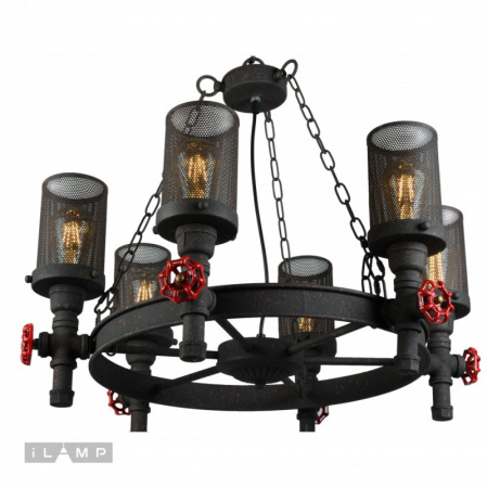Люстры подвесные — Подвесная люстра iLamp P0182-6 купить в  Люстры подвесные — Подвесная люстра iLamp P0182-6 купить в