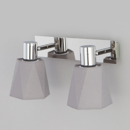 Настенные бра — Бра Eurosvet 20087/2 хром/серый купить в 