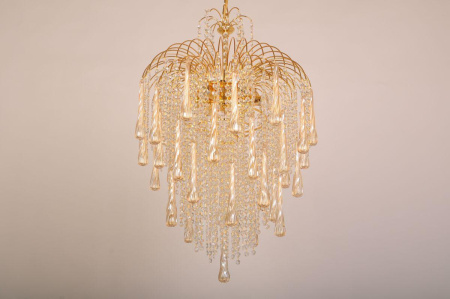 Люстры подвесные — Подвесная люстра Abrasax Greta L.7101-6AMBER купить в 