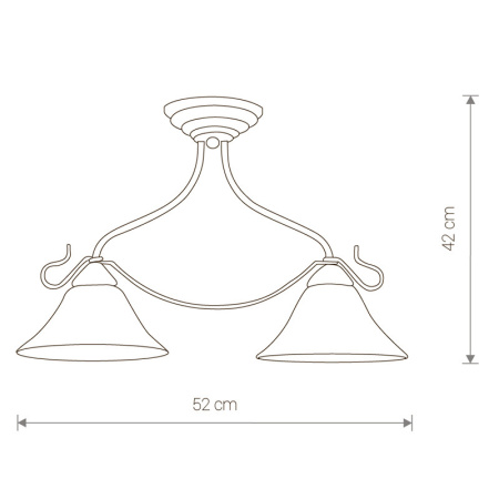 Люстры накладные — Накладная люстра Nowodvorski 2996 купить в 