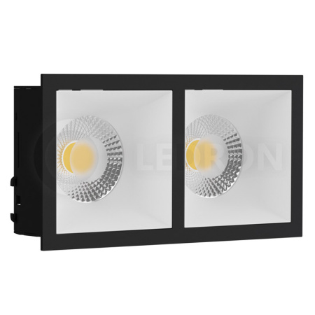 Встраиваемые точечные светильники — Встраиваемый светильник LeDron RISE KIT 2 Black/White купить в  Встраиваемые точечные светильники — Встраиваемый светильник LeDron RISE KIT 2 Black/White купить в