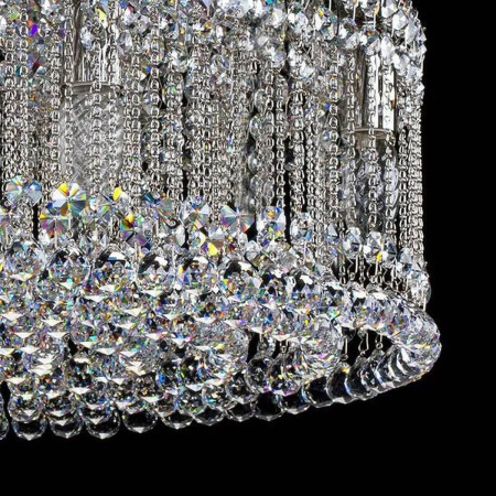 Потолочные люстры — Потолочная люстра Artglass Persida Nickel CE купить в 