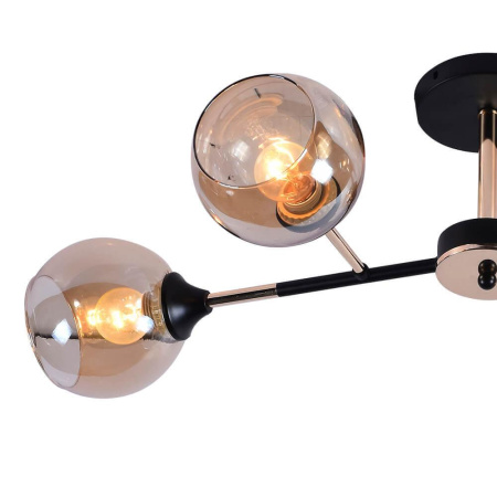 Потолочные люстры — Потолочная люстра Seven Fires Линда SF3301/4C-MBK+GD купить в 