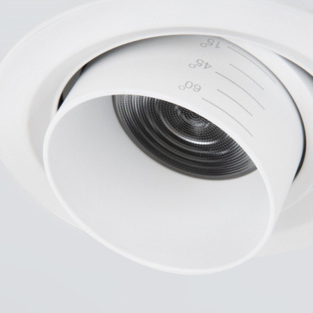 Встраиваемые точечные светильники — Встраиваемый светильник Elektrostandard 9920 LED 15W 3000K белый купить в 
