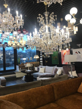 Потолочные люстры — Подвесная люстра Artglass Maria Terezia 5 Vachtle CE купить в 