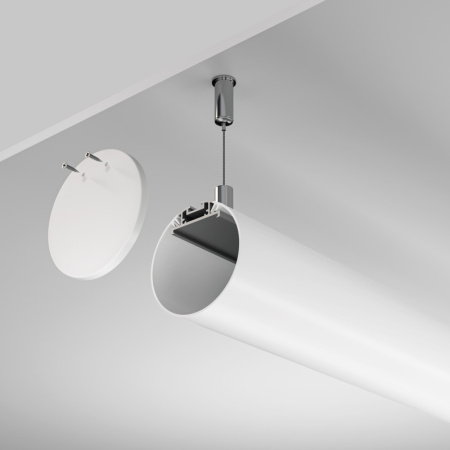 Профили для светодиодных лент — Профиль Maytoni Technical ALM-D60-S-2M купить в 