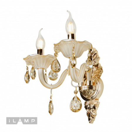 Настенные бра — Бра iLamp 81072-2 WH купить в 