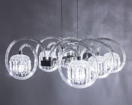 Люстры подвесные — Подвесная люстра Abrasax Elsa L.4306-8BL купить в  Люстры подвесные — Подвесная люстра Abrasax Elsa L.4306-8BL купить в