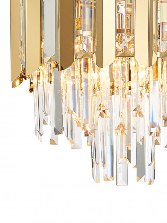 Люстры каскадные — Каскадная люстра Natali Kovaltseva AMAZONE 81444/5C GOLD купить в  Люстры каскадные — Каскадная люстра Natali Kovaltseva AMAZONE 81444/5C GOLD купить в