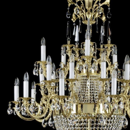 Потолочные люстры — Подвесная люстра Artglass Arabela Dia 1200 Polished CE купить в 