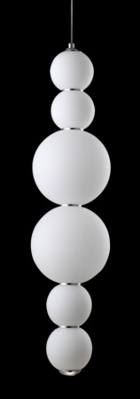 Подвесные светильники — Подвесной светильник Crystal Lux DESI SP6 CHROME/WHITE купить в 