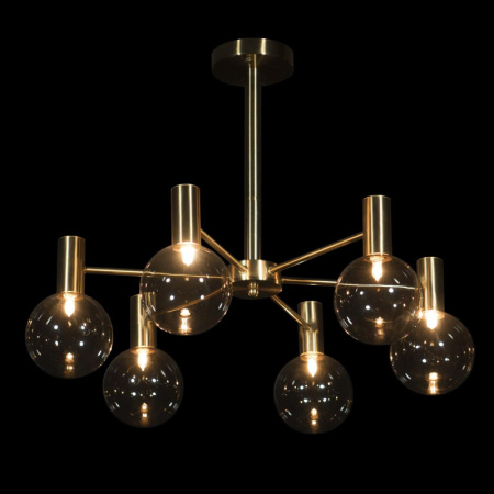Люстры на штанге — Люстра на штанге LOFT IT 10045/6 Gold купить в  Люстры на штанге — Люстра на штанге LOFT IT 10045/6 Gold купить в