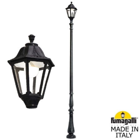 Высокие уличные фонари — Садово-парковый светильник Fumagalli E35.208.000.AXH27 купить в 