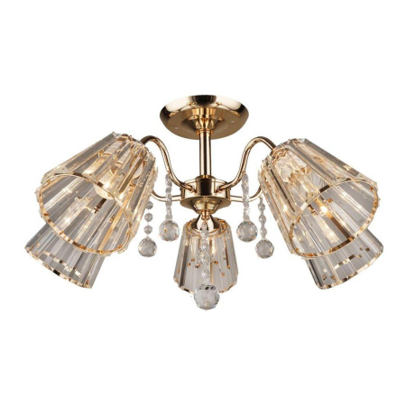 Люстры на штанге — Потолочная люстра Milosh Tendence 0671CL-5GD купить в  Люстры на штанге — Потолочная люстра Milosh Tendence 0671CL-5GD купить в