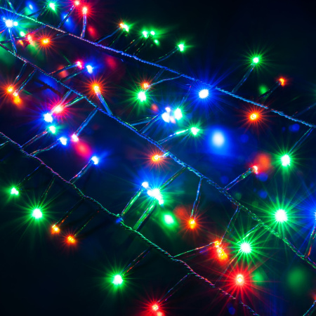 Светодиодные нити — Светодиодная нить Eurosvet 400-004 мульти 5м IP20 купить в 