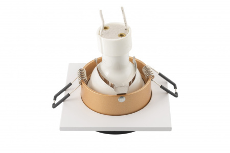 Встраиваемые точечные светильники — Встраиваемый светильник Denkirs DK2402-GD купить в 