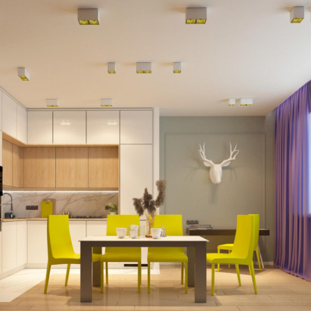 Накладные точечные светильники — Накладной светильник Novotech 358488 купить в 