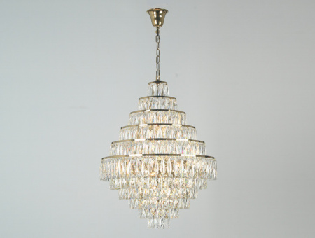 Люстры каскадные — Каскадная люстра Newport 10125+15/C gold купить в 
