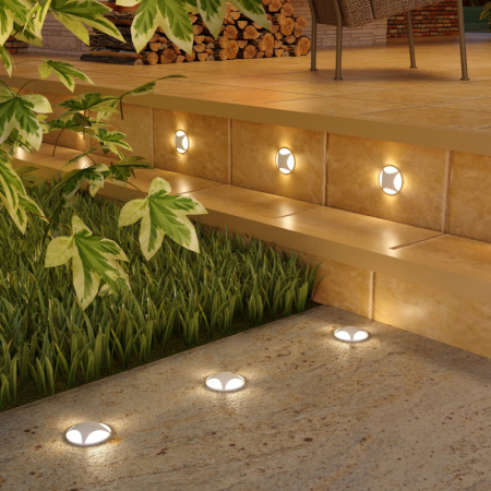 Светильники для стен и ступеней — Светильник для ступеней Elektrostandard MRL LED 1106 Белый купить в 