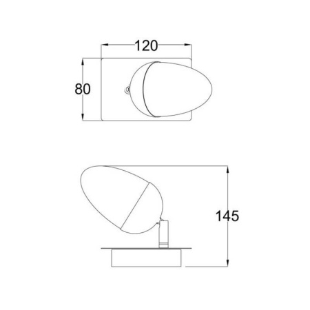 Споты — Светодиодный спот Zumaline Sparkles CK180113-1 купить в 
