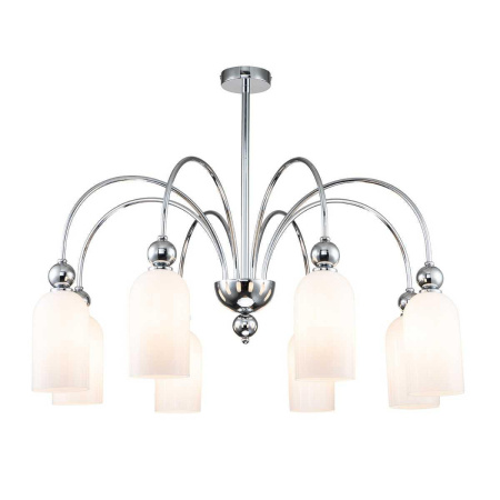 Люстры на штанге — Потолочная люстра Escada ODE 686/8PL Chrome купить в  Люстры на штанге — Потолочная люстра Escada ODE 686/8PL Chrome купить в