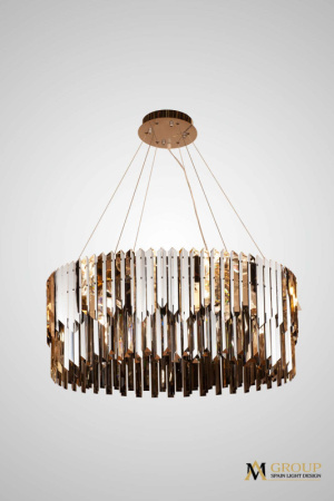 Люстры подвесные — Подвесная люстра AM Group ROBERTO CAVALLI L800 CH купить в 