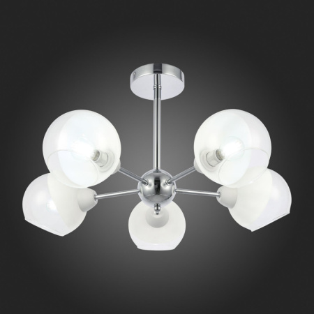 Люстры на штанге — Люстра на штанге Evoluce SLE102702-05 купить в 