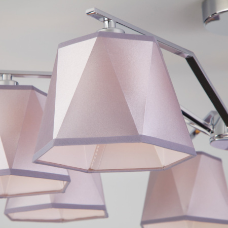 Люстры на штанге — Люстра на штанге Eurosvet 60076/8 хром купить в 