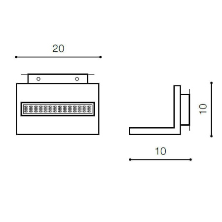 Настенные бра — Настенный светильник Azzardo Latona AZ2204 купить в 
