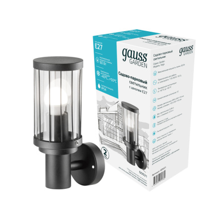 Уличные настенные светильники — Светильник настенный Gauss GD021 купить в 