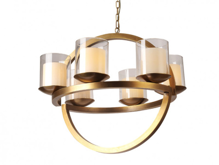 Люстры подвесные — Подвесная люстра Newport 35006/C brass купить в 