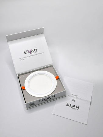 Светильники Downlight — Встраиваемый светодиодный светильник Elvan VLS-308R-12W-NH-Wh купить в  Светильники Downlight — Встраиваемый светодиодный светильник Elvan VLS-308R-12W-NH-Wh купить в