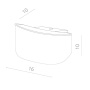 Настенные бра — Бра ARTE Lamp A1429AP-1WH купить в  Настенные бра — Бра ARTE Lamp A1429AP-1WH купить в
