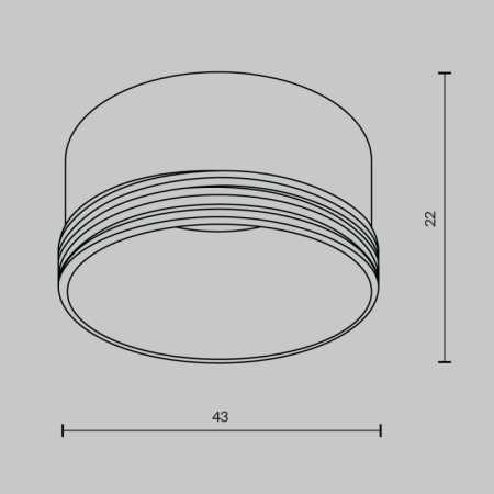 Кольца — Кольцо Maytoni Technical RingS-5-W купить в  Кольца — Кольцо Maytoni Technical RingS-5-W купить в