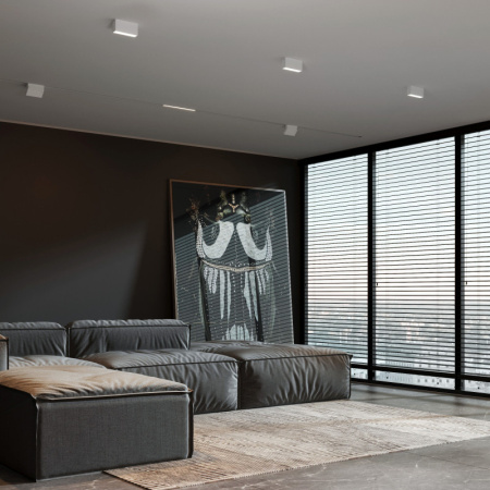 Накладные точечные светильники — Накладной светильник Elektrostandard 25109/LED 10W 3000K белый купить в 