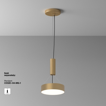 Накладные светильники — Накладной светильник Maytoni Technical C032CL-24W4K-RD-MG купить в 