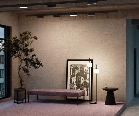 Трековые светильники — Светильник на шине Maytoni Technical TR036-2-12W3K-B купить в 