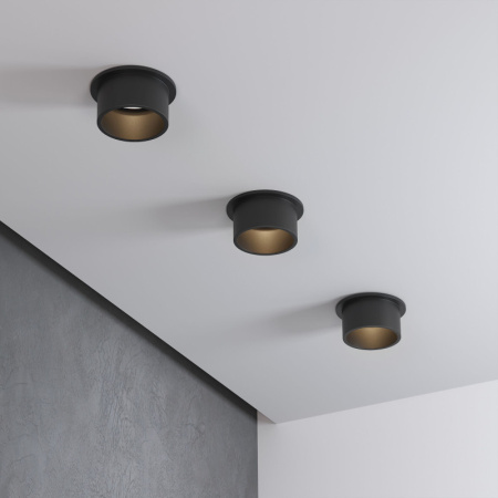 Встраиваемые точечные светильники — Встраиваемый светильник Elektrostandard 25004/01 GU10 чёрный купить в  Встраиваемые точечные светильники — Встраиваемый светильник Elektrostandard 25004/01 GU10 чёрный купить в