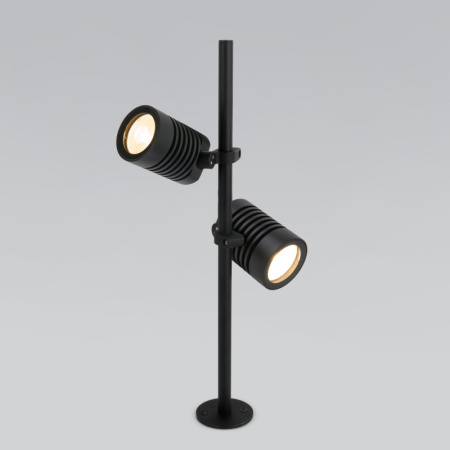 Низкие уличные фонари — Садово-парковый светильник Elektrostandard Landscape/2 черный (041 FL LED) купить в 