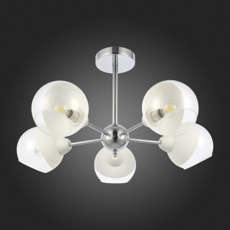 Люстры на штанге — Люстра на штанге Evoluce SLE102702-05 купить в 